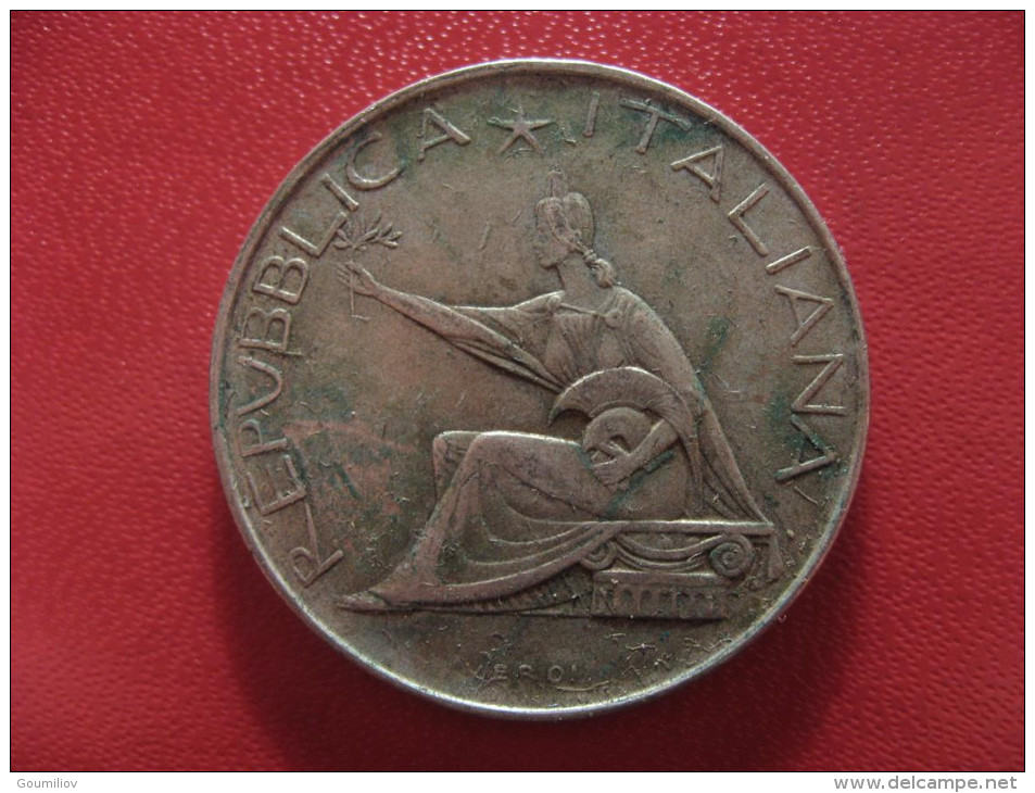 Italie - 500 Lire 1861-1961 Commemorative 1496 - Herdenking