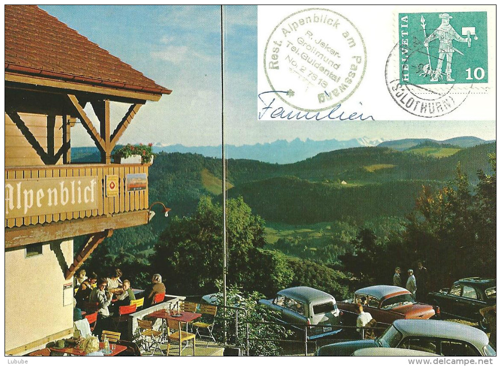 Ramiswil - Gasthof Alpenblick, Passwang             1964 - Mümliswil-Ramiswil