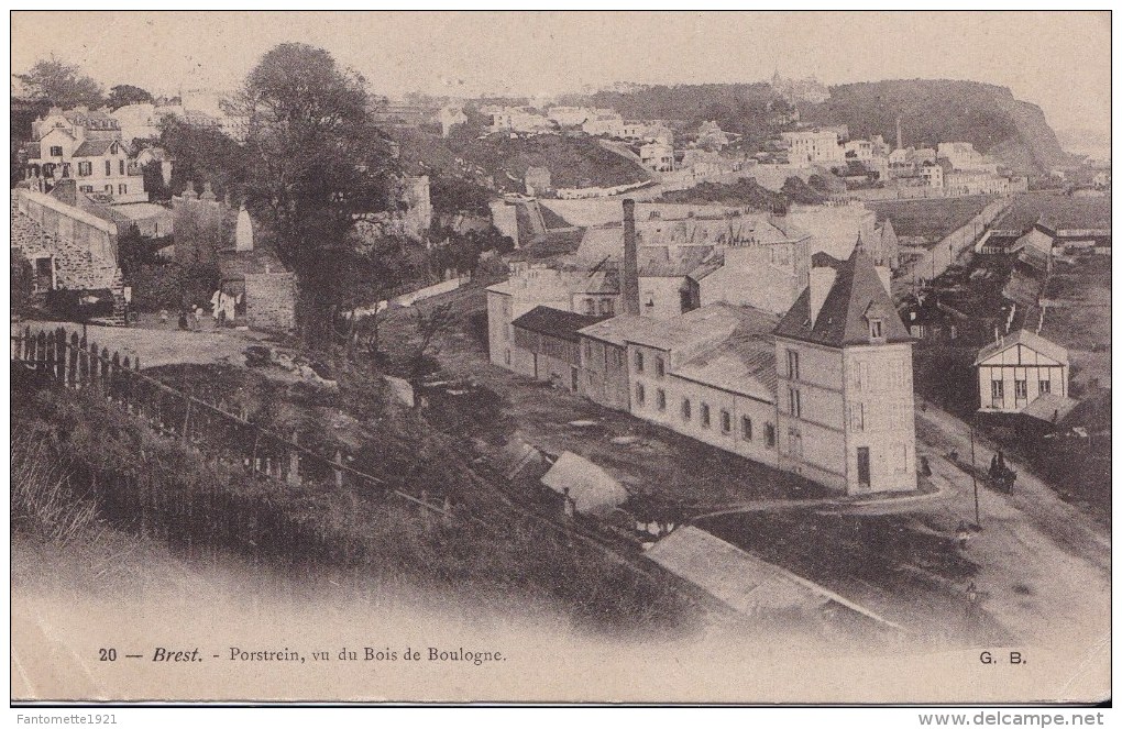 BREST PORSTREIN VU DU BOIS DE BOULOGNE (DIL5) - Brest