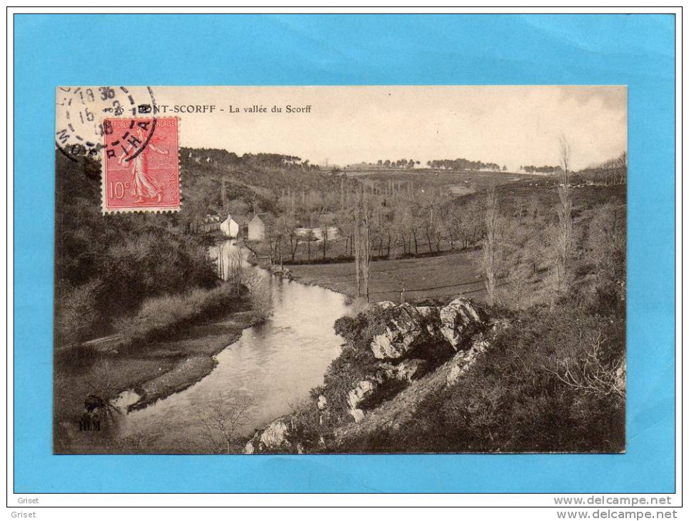 Pont Scorff-la Vallée Du Scorff--a Voyagé En 1906--édition HLM - Pont Scorff