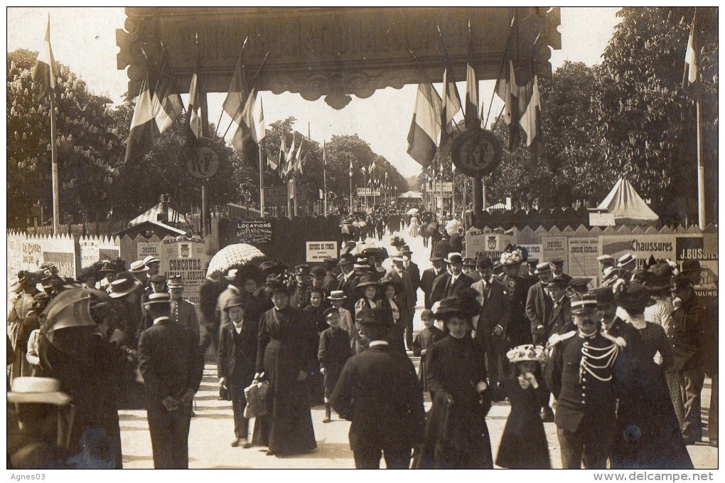 Carte Photo Concours National Agricole Moulins - Peut Etre 1910  - Photo SCHARLOWSKY - Moulins