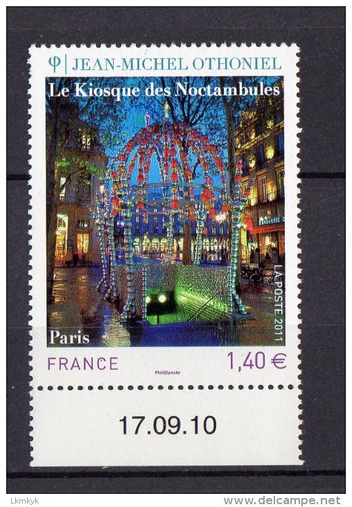 France 2011.Le Kiosque Des Noctambules.jean Michel Othoniel - Unused Stamps