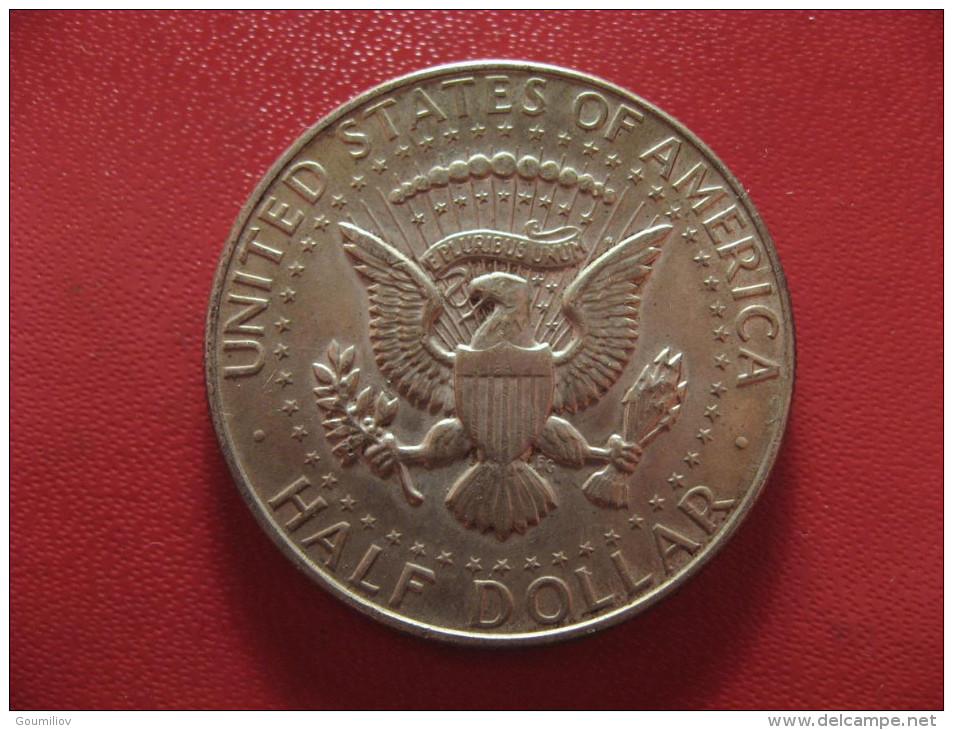 Etats-Unis - USA - Half Dollar 1968 D 1104 - 1964-…: Kennedy
