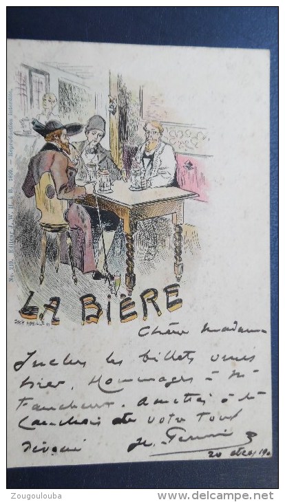 JACK ABEILLE - 1899 - ALCOOL - éditeur JW H - N° 219 - LA BIERE - Autres & Non Classés