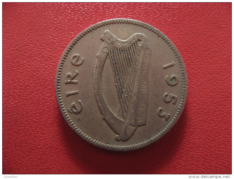 Irlande - 6 Pence 1953 1025 - Irlande