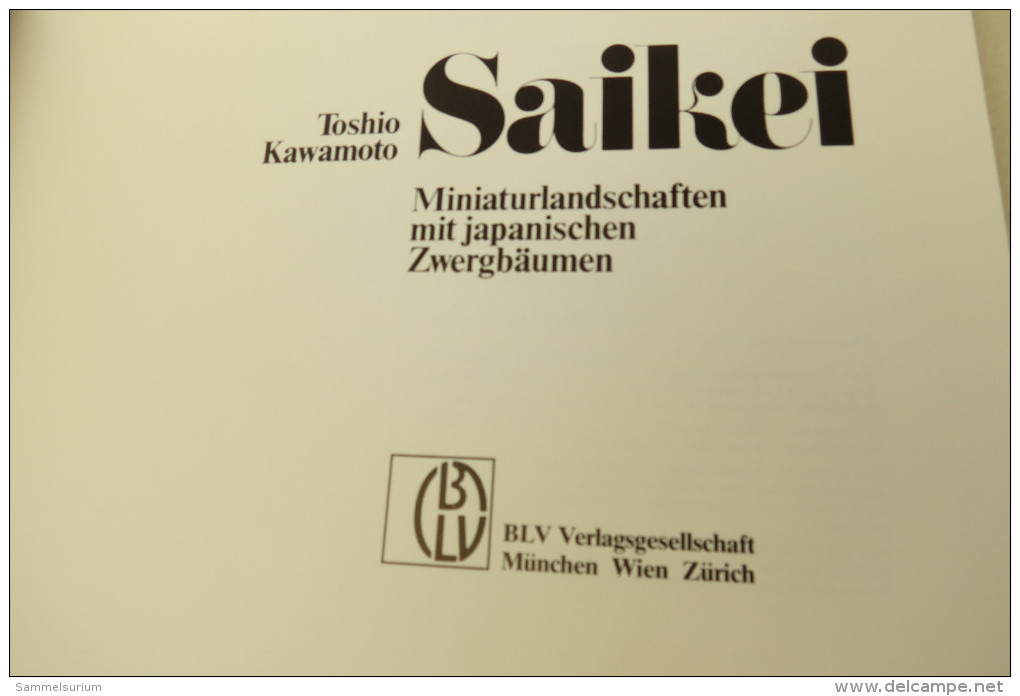 Toshio Kawamoto "Saikei" Miniaturlandschaften Mit Japanischen Zwergbäumen, BLV-Verlag - Nature