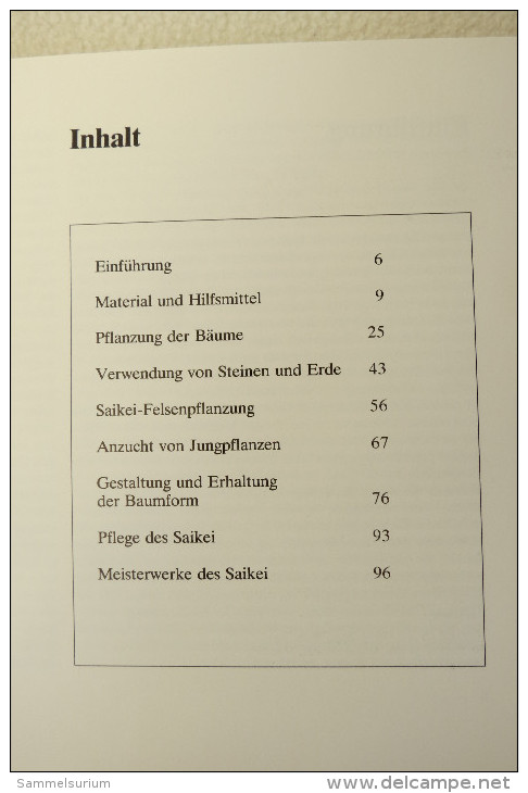 Toshio Kawamoto "Saikei" Miniaturlandschaften Mit Japanischen Zwergbäumen, BLV-Verlag - Nature