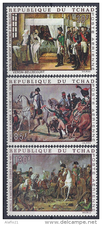 TCHAD - PA 61 à 63 - TIMBRES NEUFS SANS CHARNIERE - NAPOLEON - Napoléon