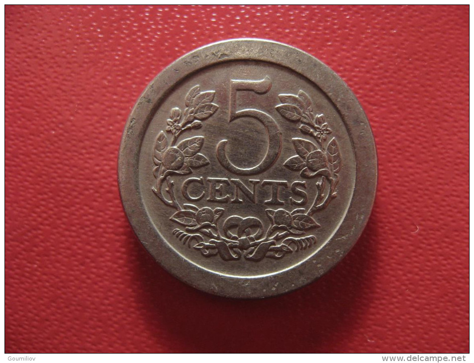 Pays-Bas - 5 Cents 1907 0895 - 5 Centavos