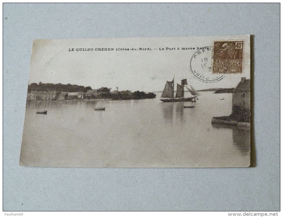 LE GUILDO CREHEN       LE PORT A MAREE HAUTE - Créhen