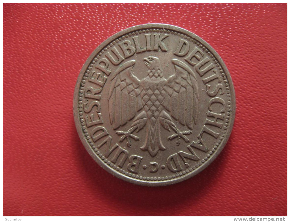 Allemagne - Deutsche Mark 1950 D 2233 - 1 Mark