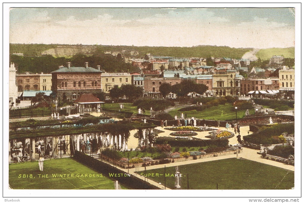 RB 1055 -  J. Salmon Postcard - The Winter Gardens - Weston-super-Mare - Somerset - Weston-Super-Mare