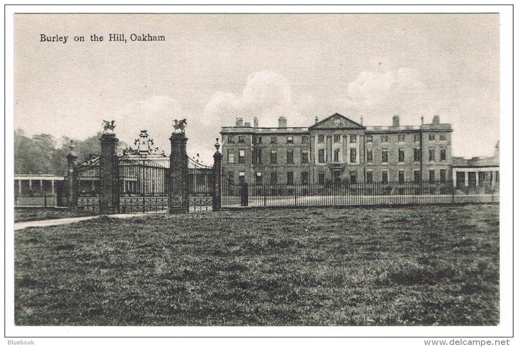 RB 1055 -  Early Postcard - Burley On The Hill - Oakham Rutland - Rutland