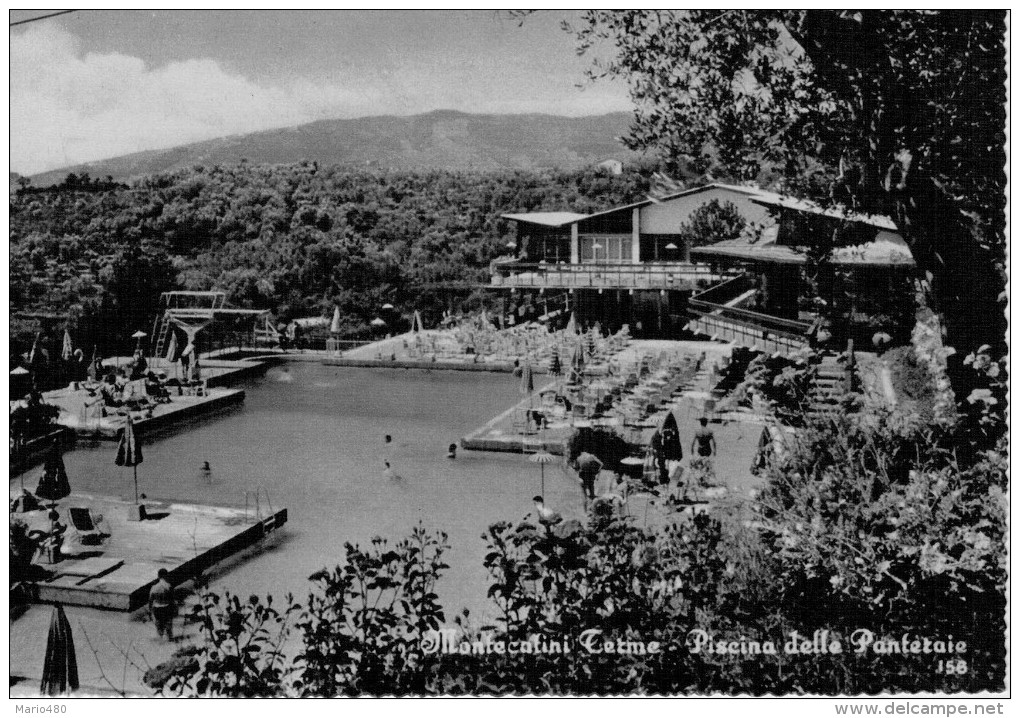 MONTECATINI  TERME    PISCINA  DELLE   PANTERAIE      (NUOVA) - Altri & Non Classificati