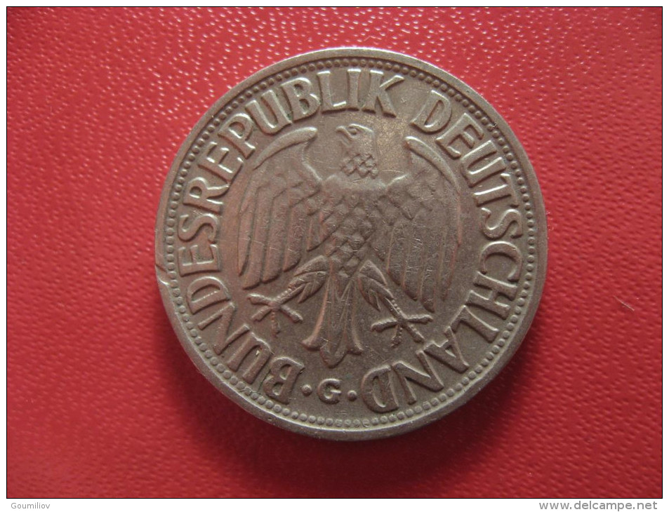 Allemagne - Deutsche Mark 1950 G 2222 - 1 Mark