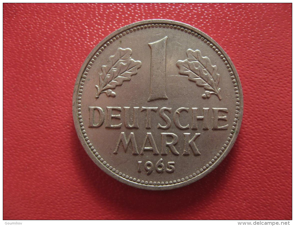 Allemagne - Deutsche Mark 1965 F 2220 - 1 Marco