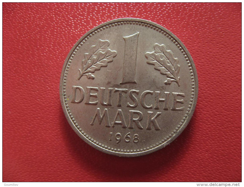 Allemagne - Deutsche Mark 1968 F 2218 - 1 Marco