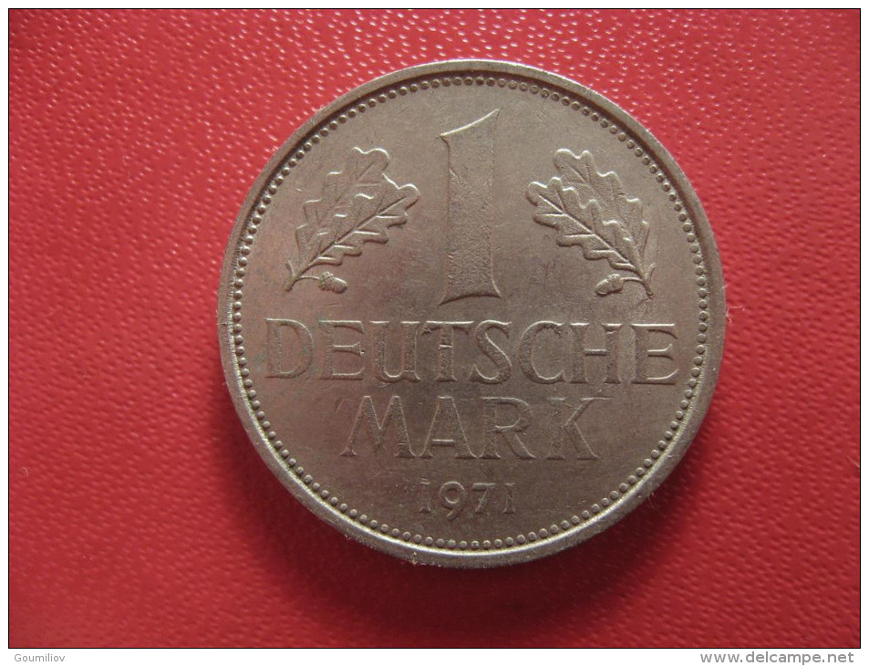 Allemagne - Deutsche Mark 1971 F 2224 - 1 Marco