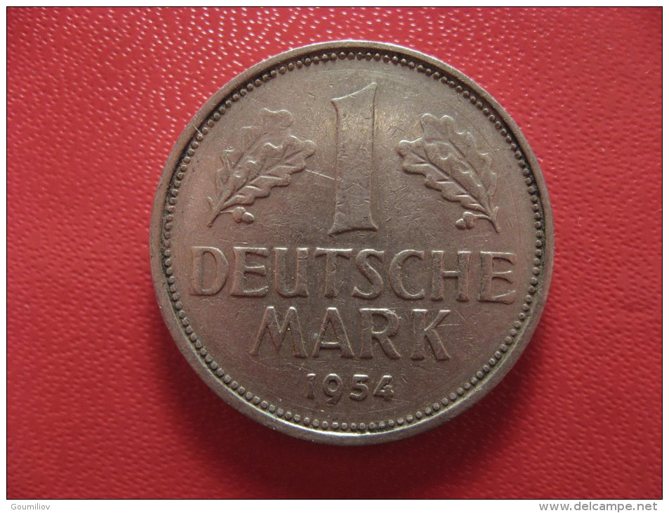 Allemagne - Deutsche Mark 1954 D 2197 - 1 Marco