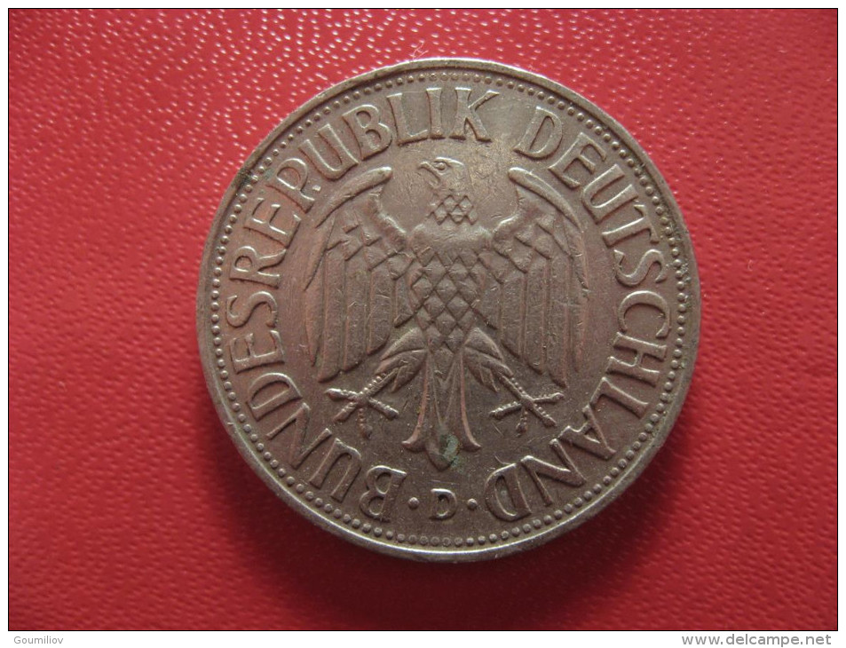Allemagne - Deutsche Mark 1954 D 2197 - 1 Marco
