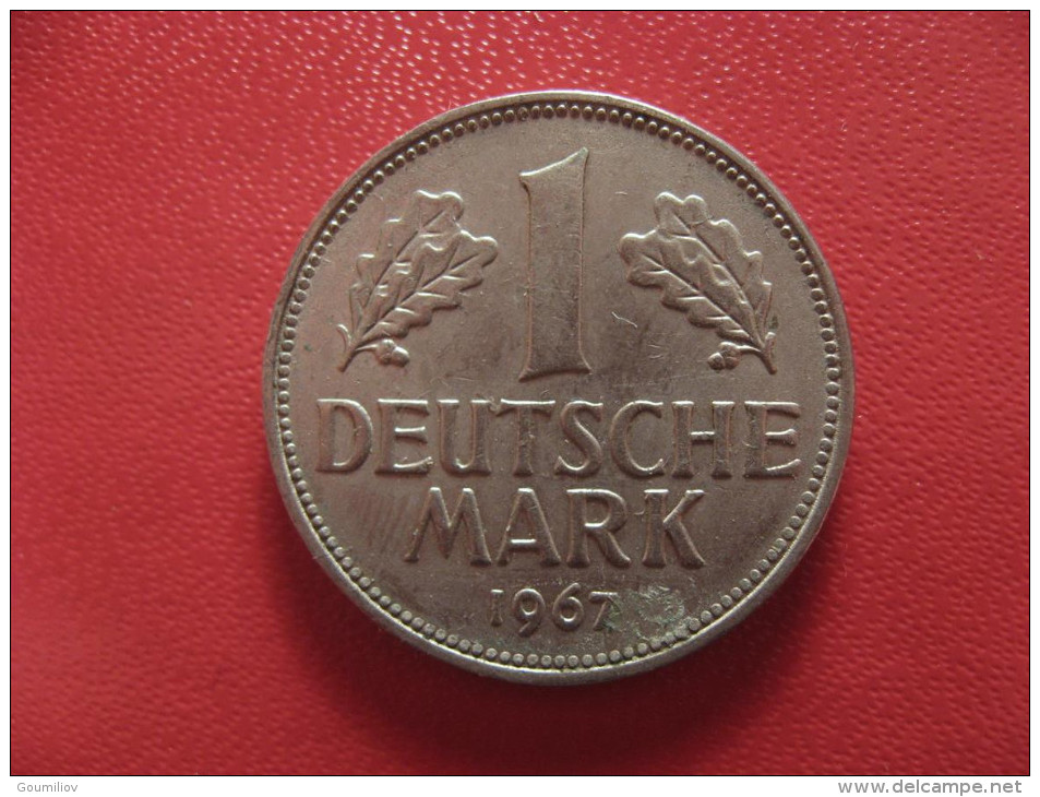 Allemagne - Deutsche Mark 1967 F 2201 - 1 Mark