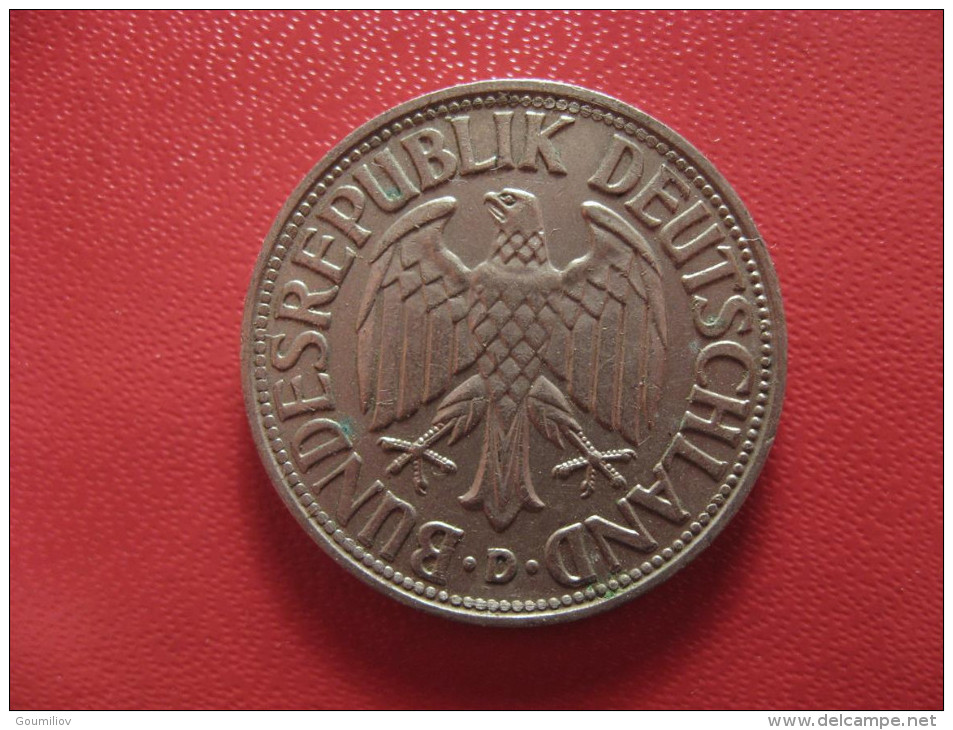 Allemagne - Deutsche Mark 1965 D 2172 - 1 Marco