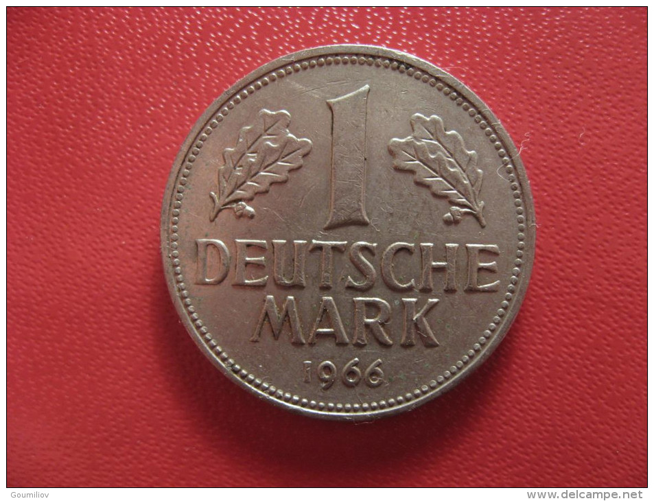 Allemagne - Deutsche Mark 1966 J 2174 - 1 Mark