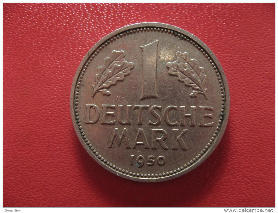 Allemagne - Deutsche Mark 1950 D 2142 - 1 Mark