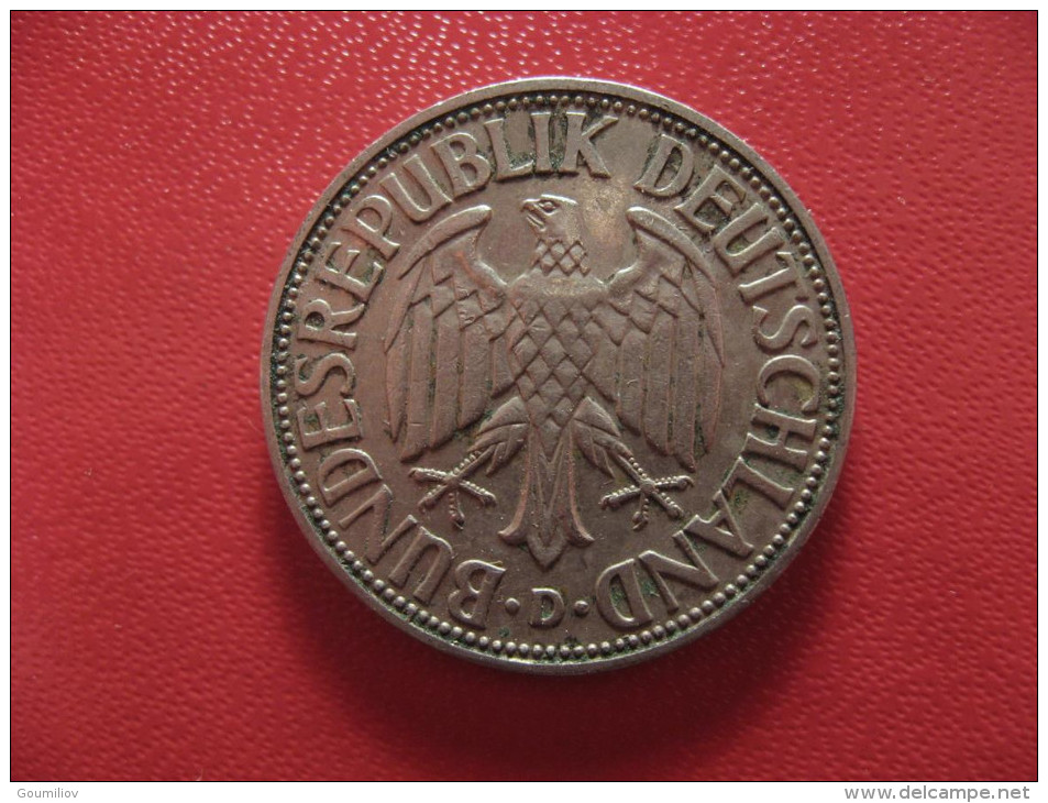 Allemagne - Deutsche Mark 1950 D 2142 - 1 Mark