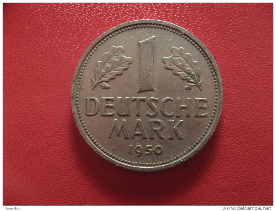 Allemagne - Deutsche Mark 1950 G 2144 - 1 Mark
