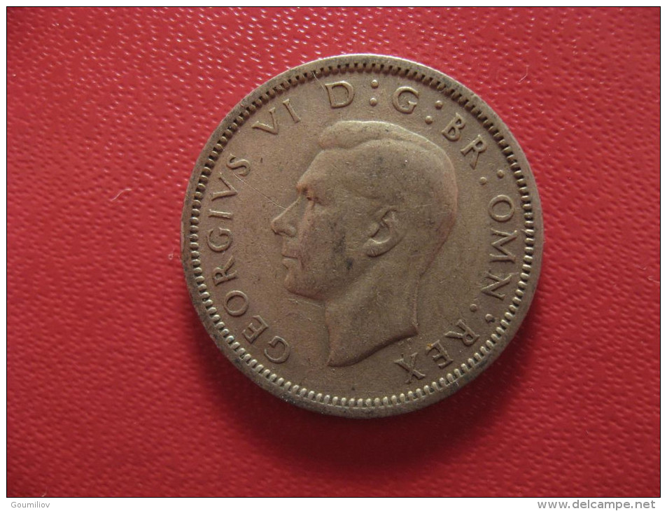 Grande-Bretagne - UK - 6 Pence 1946 George VI 2127 - H. 6 Pence