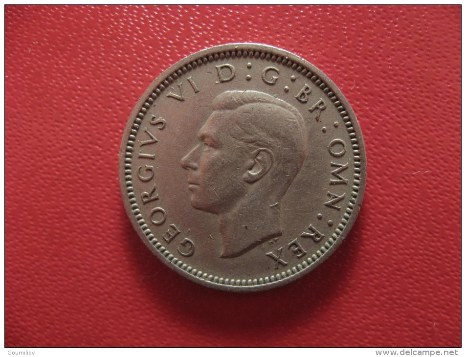 Grande-Bretagne - UK - 6 Pence 1950 George VI 2129 - H. 6 Pence