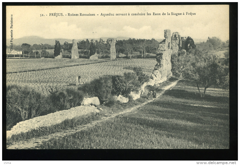 83 Var Frejus 52 Ruines Romaines Aqueducs Servant à Conduire Les Eaux De La Siagne à Frejus Sutter - Frejus