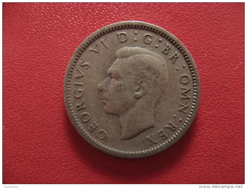 Grande-Bretagne - UK - 6 Pence 1943 George VI 2114 - H. 6 Pence