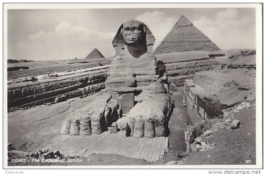 Cairo - The Excavated Sphinx - Sphinx