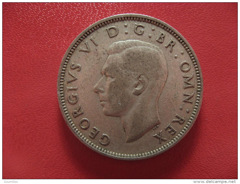 Grande-Bretagne - UK - 2 Shillings 1940 George VI 2109 - J. 1 Florin / 2 Schillings