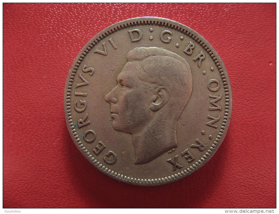 Grande-Bretagne - UK - 2 Shillings 1948 George VI 2096 - J. 1 Florin / 2 Schillings