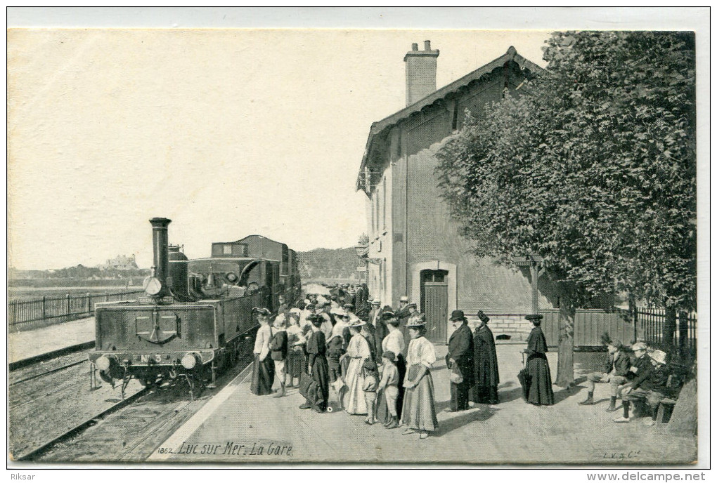 LUC SUR MER(CALVADOS) GARE(TRAIN) - Luc Sur Mer