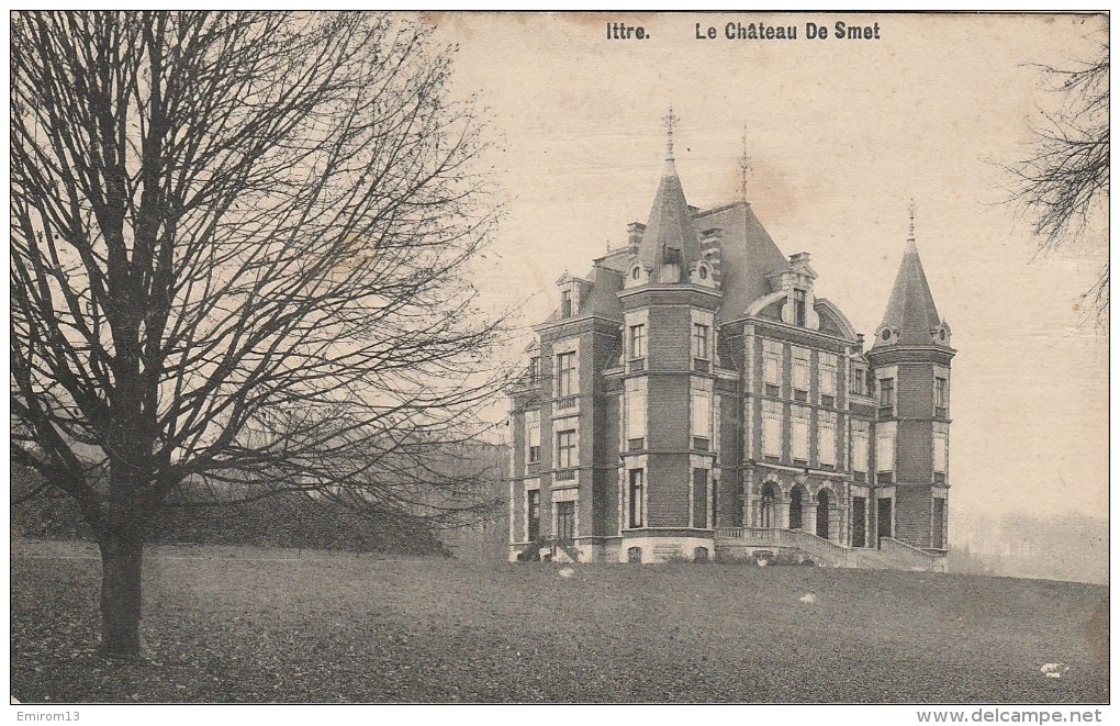 Ittre Le Chateau De SMET Edit. Marc Carrière  1909 - Ittre