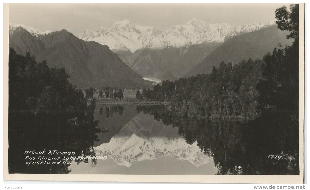 WESTLAND - Mt COOK & TASMAN - FOX Glacier Lake MATHESON  - N° 1779 - Sans éditeur - Nouvelle-Zélande