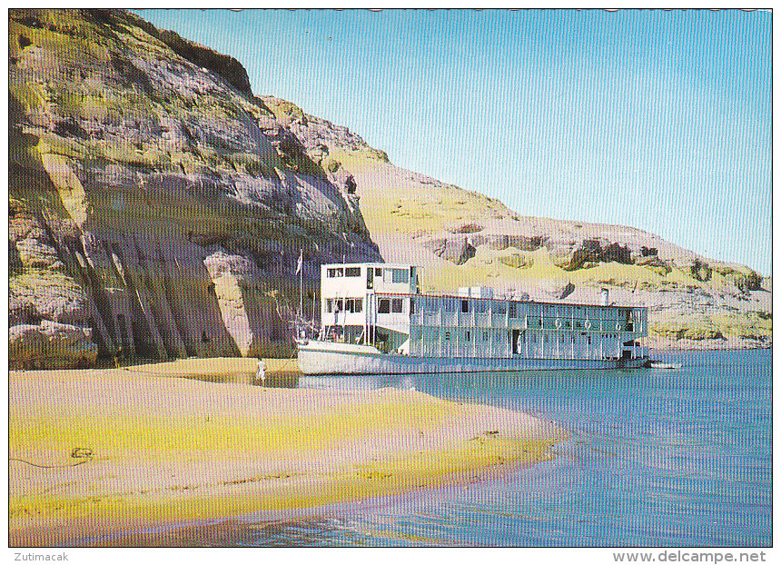 Abu Simbel - Nile Boat Near The Small Temple - Abu Simbel