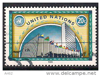 United Nations 1995 UNO-Hauptquartier, New York Mi 691 Cancelled - Oblitérés