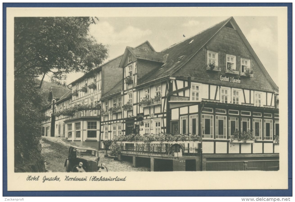 Gasthof Gnacke Nordenau Schmallenberg Sauerland, Ungebraucht (AK539) - Schmallenberg