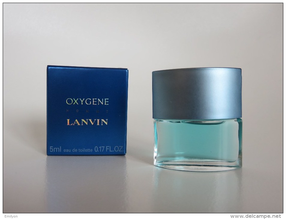 Oxygene - Lanvin - Miniaturen Herrendüfte (mit Verpackung)