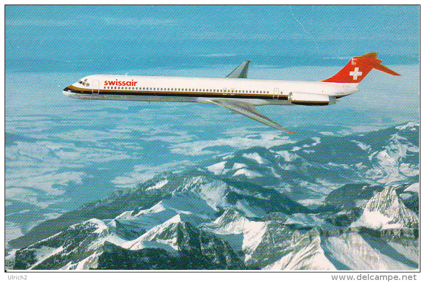 AK McDonnell-Douglas DC-9-81 - Swissair (17990) - 1946-....: Moderne