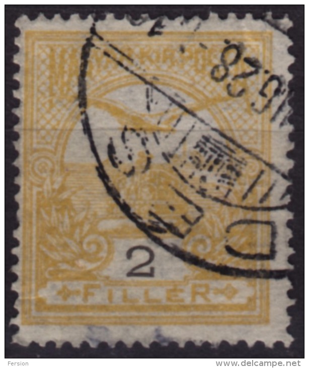 Dej Dés Des / TURUL - Hungary Erdély / Romania Transylvania - KuK / K.u.K - 2 Fill. - Used - Transilvania