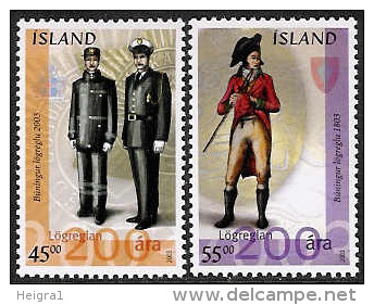Iceland 2003 MNH/**/postfris/postfrisch Michelnr. 1026-1027 - Unused Stamps