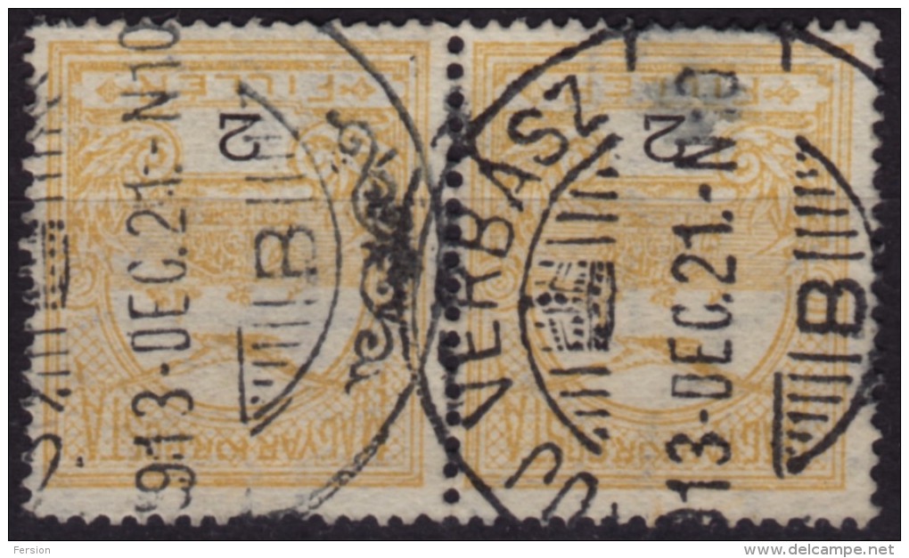 Vrbas Verbász Verbasz - 1913 Hungary / Serbia Yugoslavia - KuK / K.u.K - 2 Fill. - Used - Préphilatélie