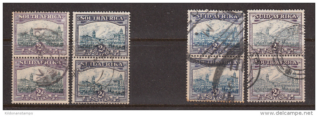 South Africa 1930-45 Cancelled, Sc# , SG 44,44e,58,58a - Used Stamps