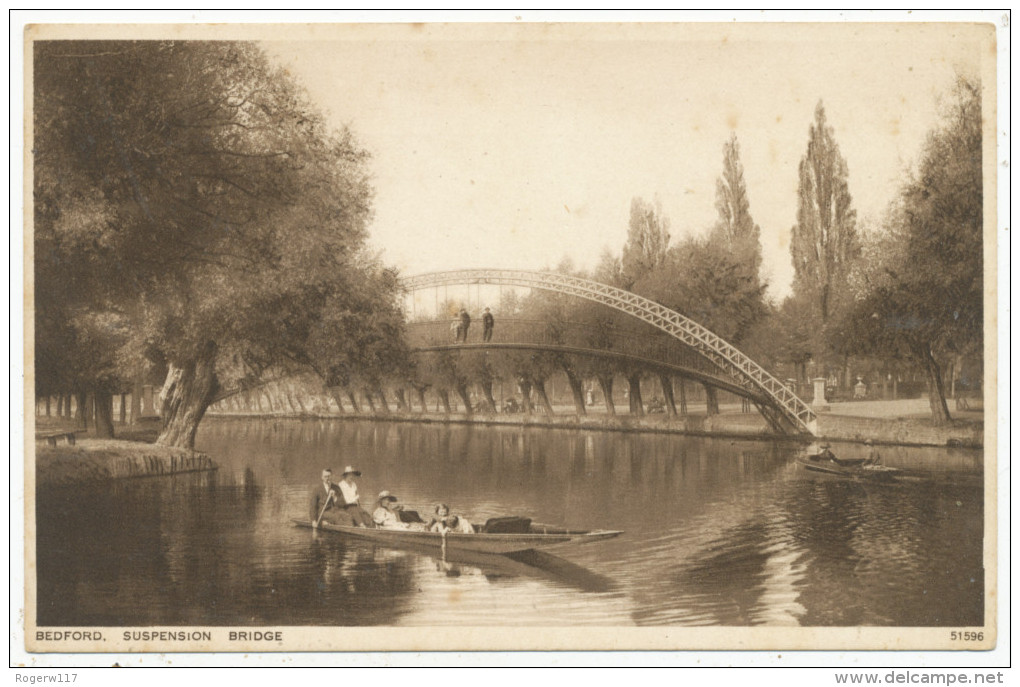 Bedford, Suspension Bridge - Bedford